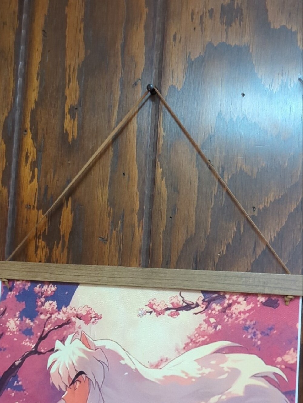 ✨ Inuyasha & Kagome Anime Wall Scroll – Cherry Blossom Scene ✨ - Picture 4 of 10